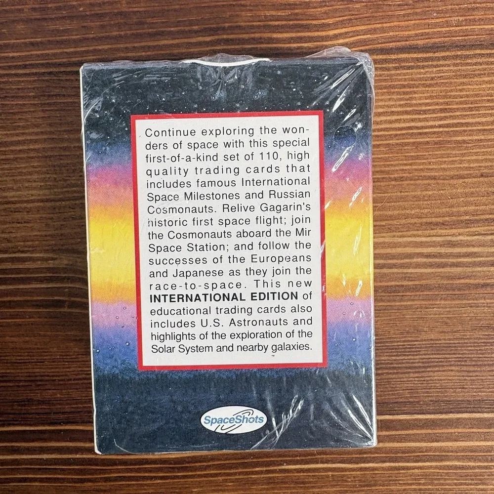 SpaceShots Series 3 Trading Cards Sealed‎ Deck NASA Space USSR USA 1992